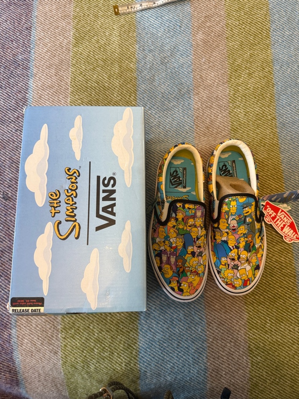 Vans Kids Slip-On Sneakers - The Simpsons edition